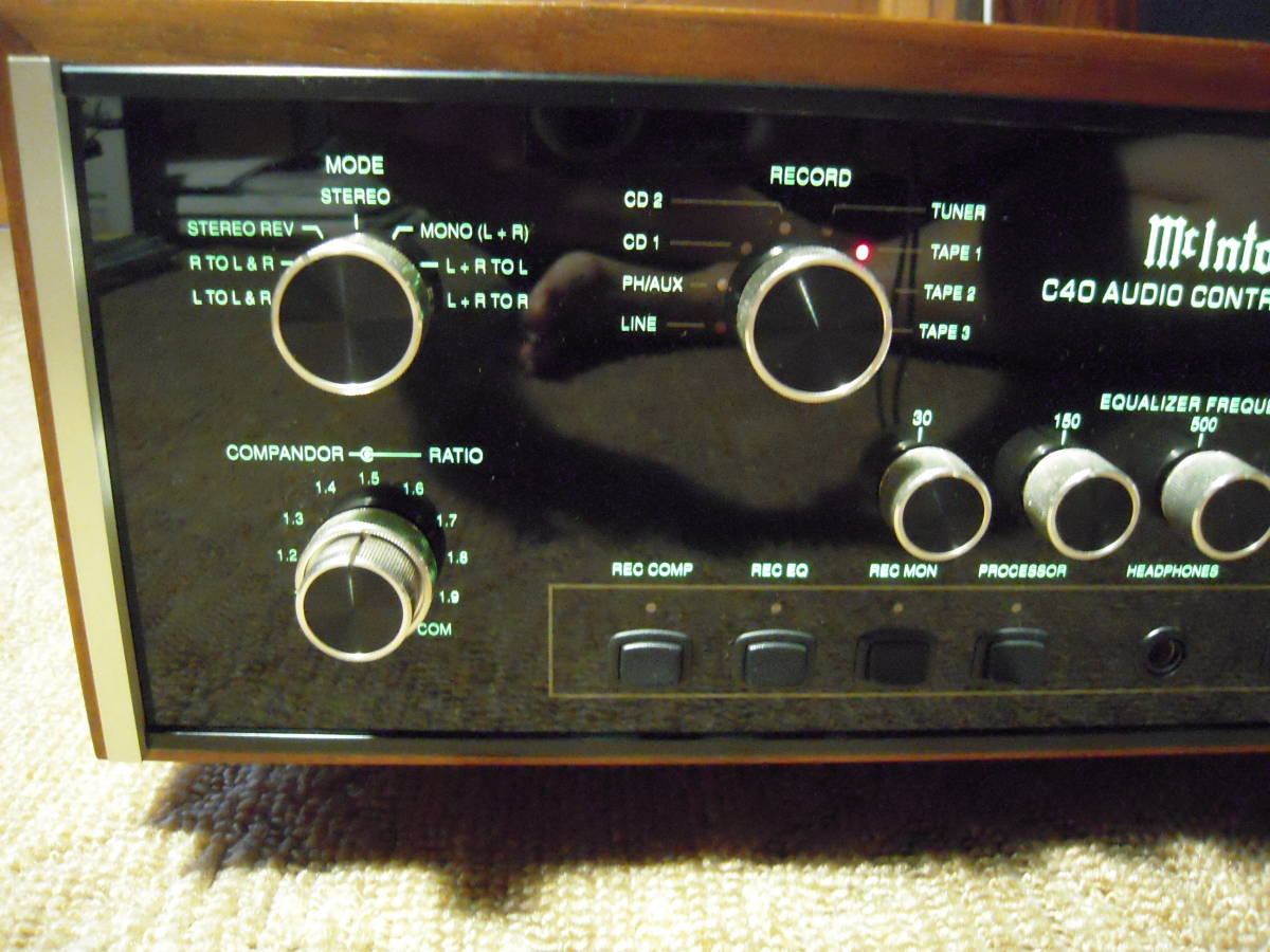 極上】McIntosh マッキントッシュ プリアンプ/コントロール 極上】McIntosh マッキントッシュ プリアンプ/コントロール
