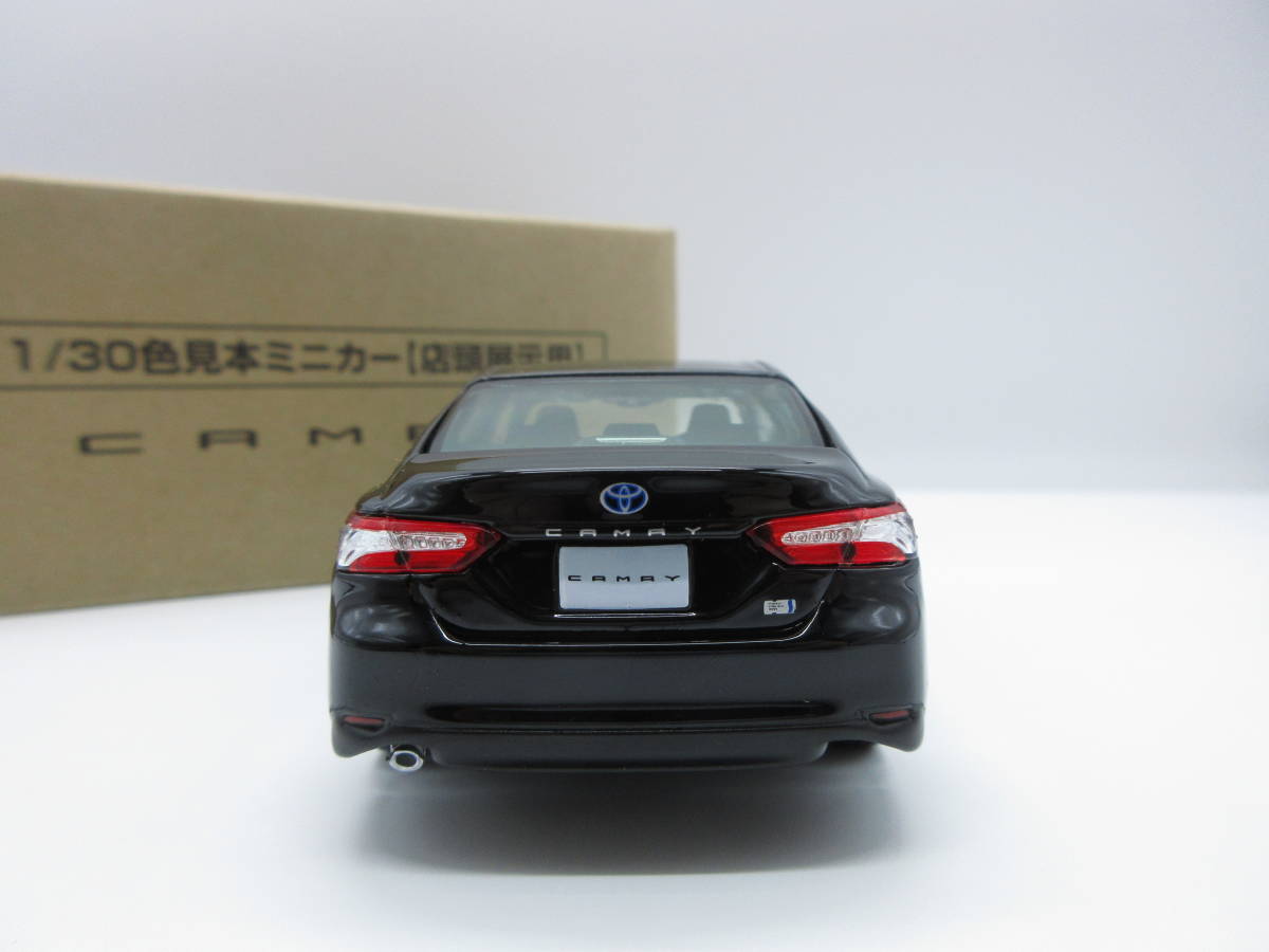 1/30 トヨタ 新型カムリ ハイブリッド CAMRY 非売品 カラーサンプル ミニカー　アティチュードブラックマイカ_画像3