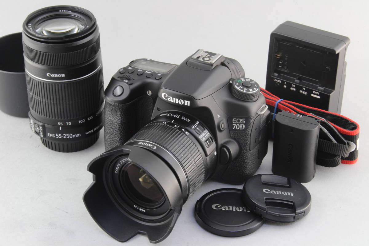 【カテゴリ】 Canon - Canon EOS 70D キャノン カメラ レンズの通販 by MATSUDA's shop｜キヤノンなら