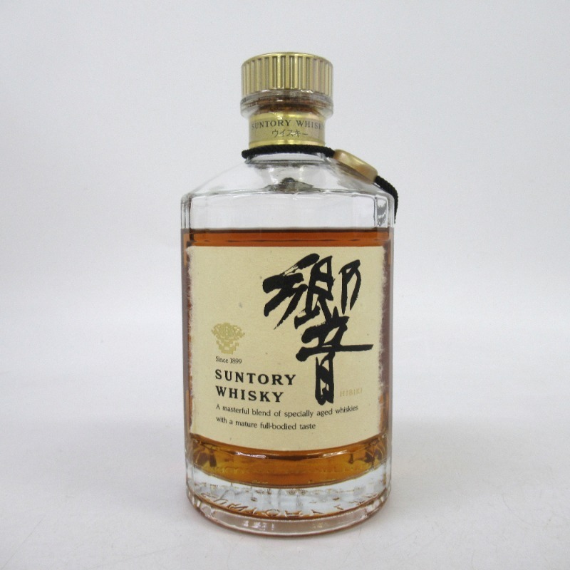 大阪府配送限定 サントリー 響 1899 金キャップ 裏ゴールドラベル