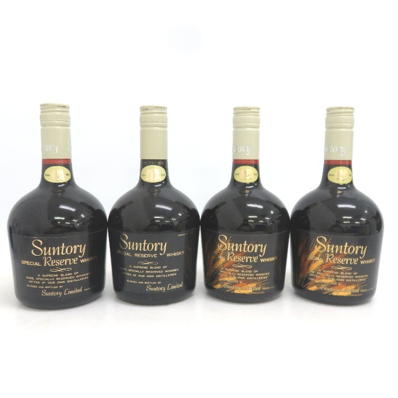 大阪府配送限定 サントリー スペシャルリザーブ 4本セット 760ml 箱