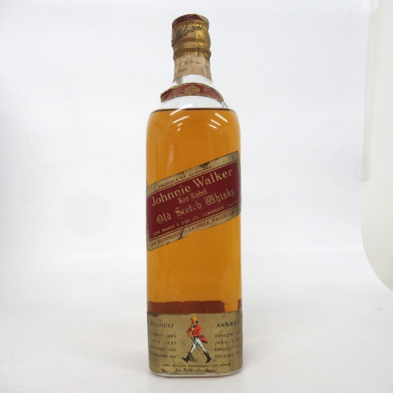ジョニーウォーカー レッドラベル ティンキャップ 760ml 箱なし www