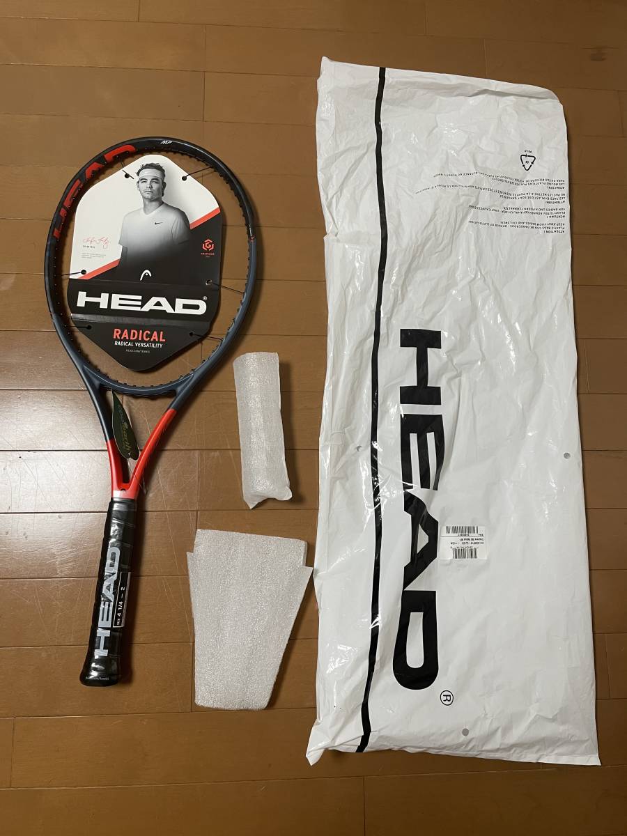 未使用 ヘッド ラジカル MP グラフィン 360 2019年モデル テニスラケット (G2) HEAD GRAPHENE 360 RADICAL  MP 2019