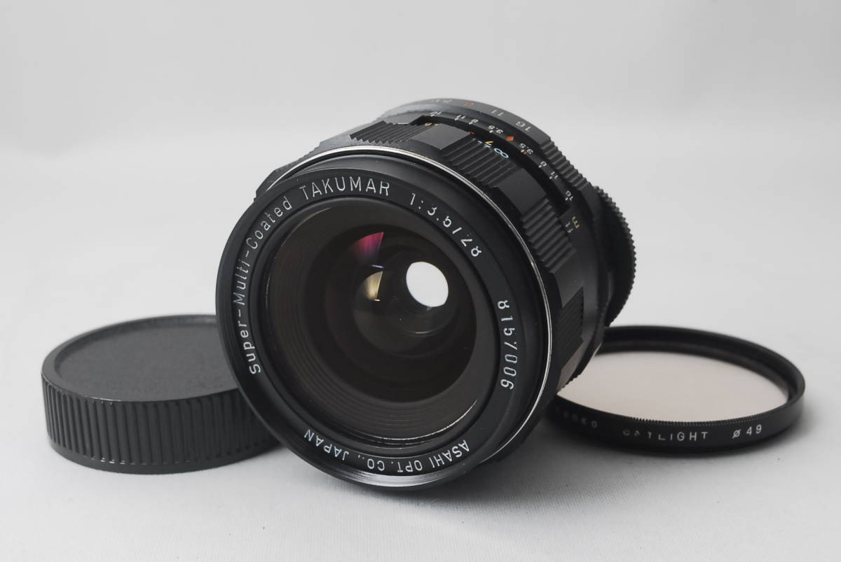 整備済み ペンタックス Super-Multi-Coated TAKUMAR 28mm f3.5 #0126_画像1