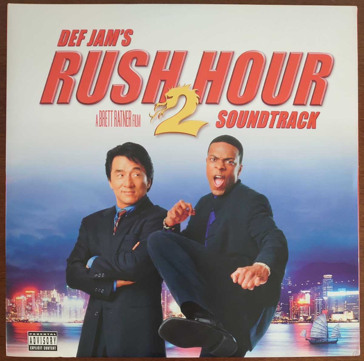 314 586 216-1 2001年/OST(2LP)/DEF JAM’S RUSH HOUR 2-ラッシュアワー2/宇多田ヒカル feat.FOXY BROWNMACY GRAY&SLICK RICK _画像1