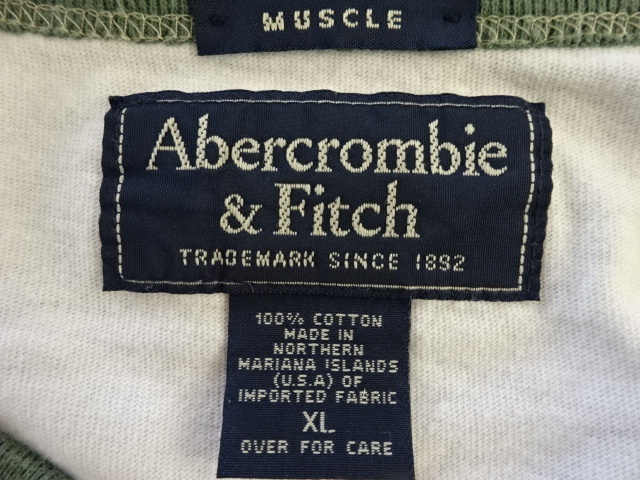 USED прекрасный товар *Abercrombie&Fitch* Vintage индеец * отделка футболка * размер XL!