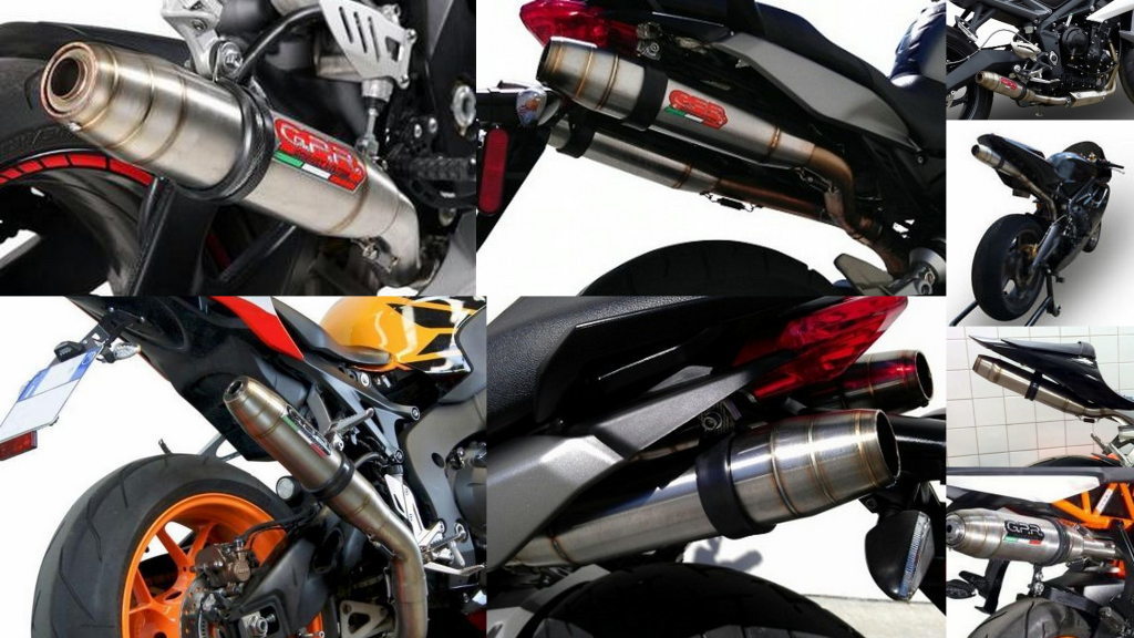 イタリア GPR / DEEPTONE 二本だし スリップオン マフラー / スズキ GSR400 / GSR600 06-15 ( GK7DA / GK7EA )