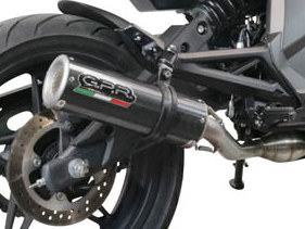 イタリア GPR M3 カーボン スリップオン マフラー (公道仕様) / Kawasaki Ninja400 Ninja250 ニンジャ 400 250 2018-_画像7