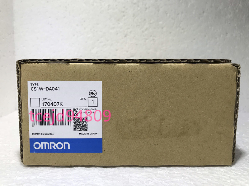新品　OMRON/オムロン 　CS1W-DA041 アナログ 出力ユニット　 保証付き