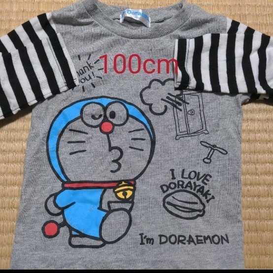 ドラえもん　長袖シャツ　ロンT　Tシャツ　100cm