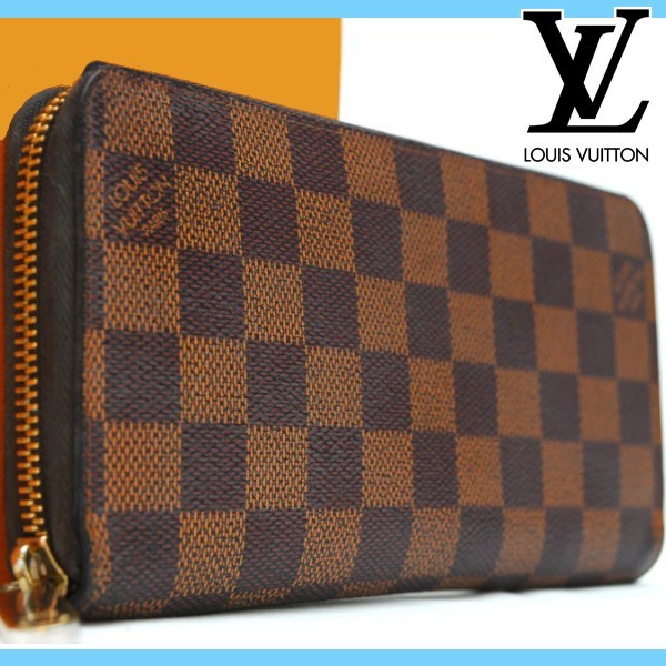 ☆訳あり極美品☆ ルイヴィトン Louis Vuitton ダミエ ジッピー