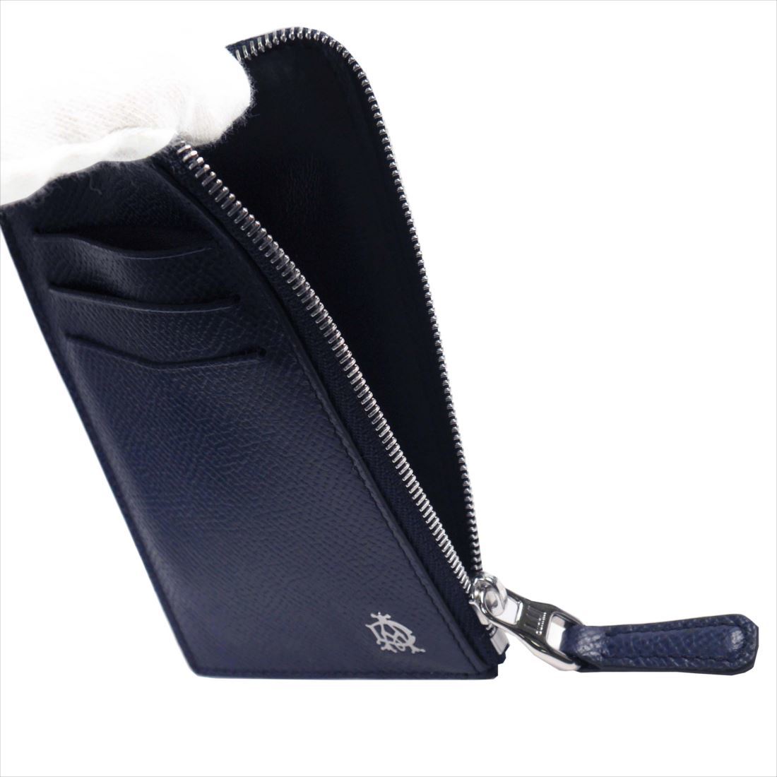 ダンヒル dunhill CADOGAN カードコイン ホルダーケース ネイビ | www