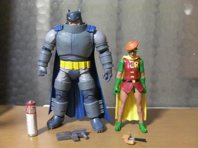 DC мульти- балка s темный Night возврат z Batman Robin поиск примерно 6 дюймовый ma- bell Legend DC Universe 