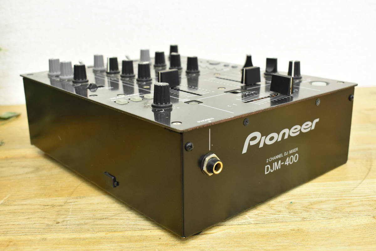 pioneer/パイオニア 2チャンネル DJミキサー DJM-400 DJ機材 音響機材