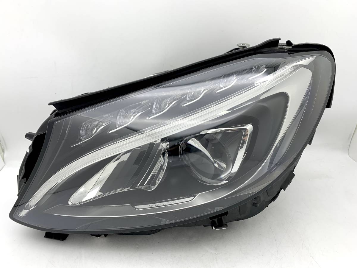 即決 Cクラス W205 前期 / LED ベンツ 純正 左 ヘッドライト 即決 Cクラス W205 前期 / LED ベンツ 純正 左 ヘッドライト