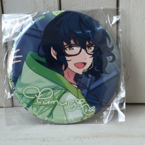 ◆送料無料◆ ensemble stars PinBack button Tsumugi Aoba C あんさんぶるスターズ バラエティ缶バッジ 青葉つむぎ あんスタ 缶バッチ_画像1