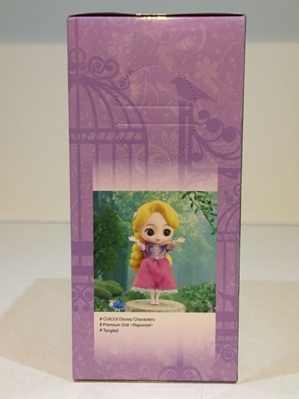 ◆新品未開封◆ Disney Characters CUICUI premium Doll Rapunzel figure プレミアム ドール ラプンツェル フィギュア Tangled 塔の上の B_画像4