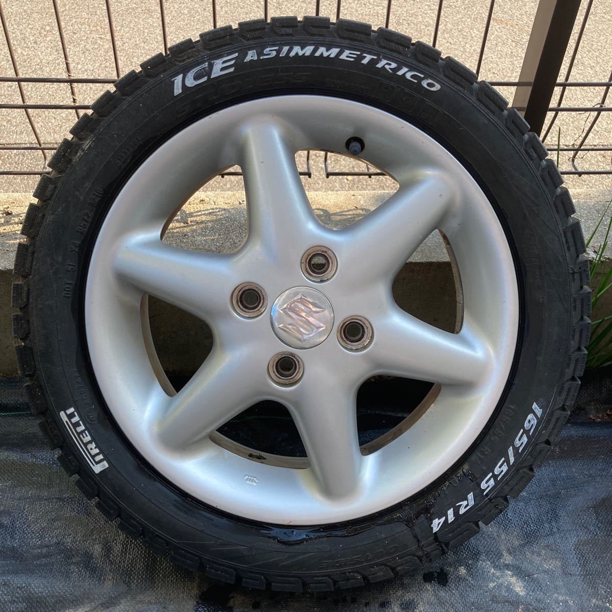 日本メーカー新品 MID シュナイダー RX27 ホイール 4本 ダイハツ MAX