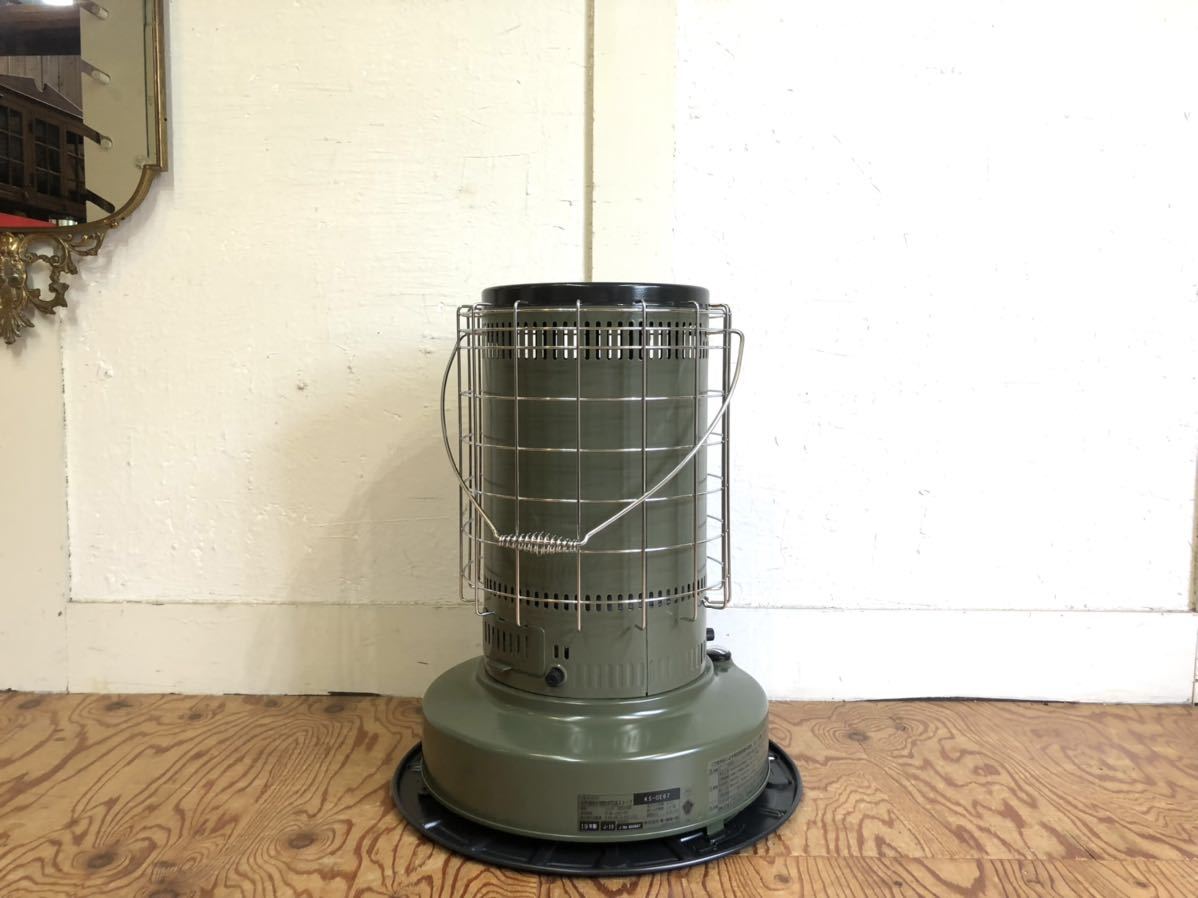 美品!! トヨトミ TOYOTOMI ストーブ KS-GE67 オリーブ 自然通気型解放