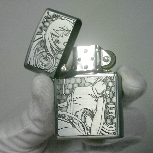 【初音ミク】オイルライター ライター #zippo #ジッポー #ジッポ #チャッカマン #アウトドア #キャンプ #焚き火 #おっぱい_画像4