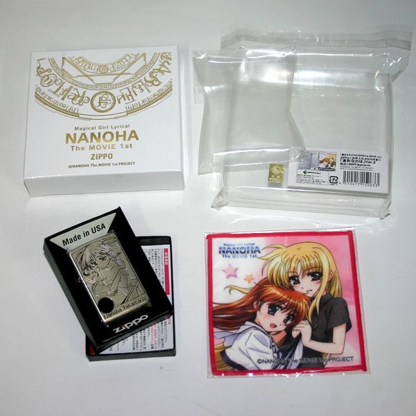 スーツ特別割引クーポン リリカルなのは オイルライター】高町なのは ジッポー zippo 魔法少女リリカルなのは