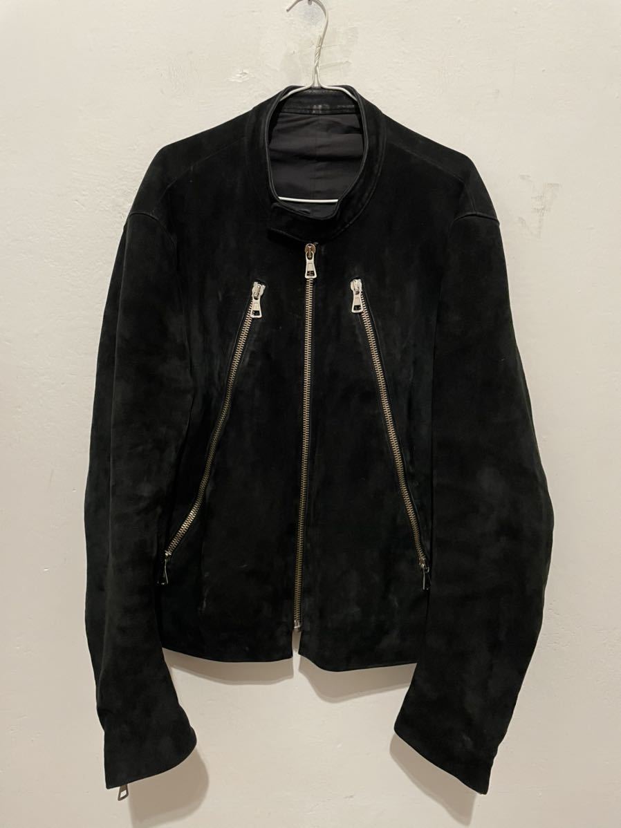 名作 超 復刻 05aw 14 イタリア製 Martin Margiela マルタンマルジェラ 大阪店激安通販 マルタンマルジェラ Margiela 八の字レザーライダース 14 レザージャケット