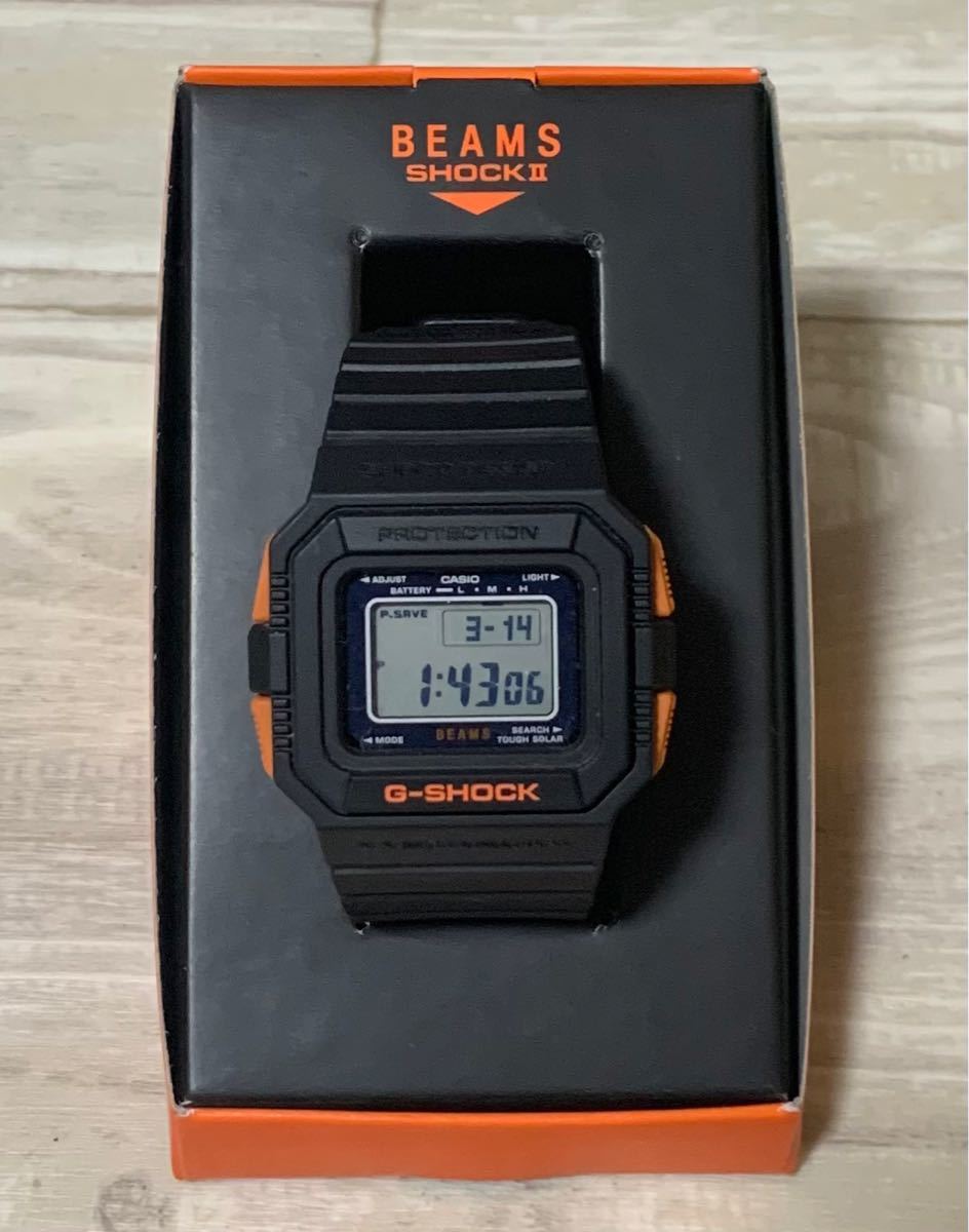 新品 未使用 CASIO BEAMS 別注 30周年 G SHOCK G-5500 BE タフソーラー カシオ ショック