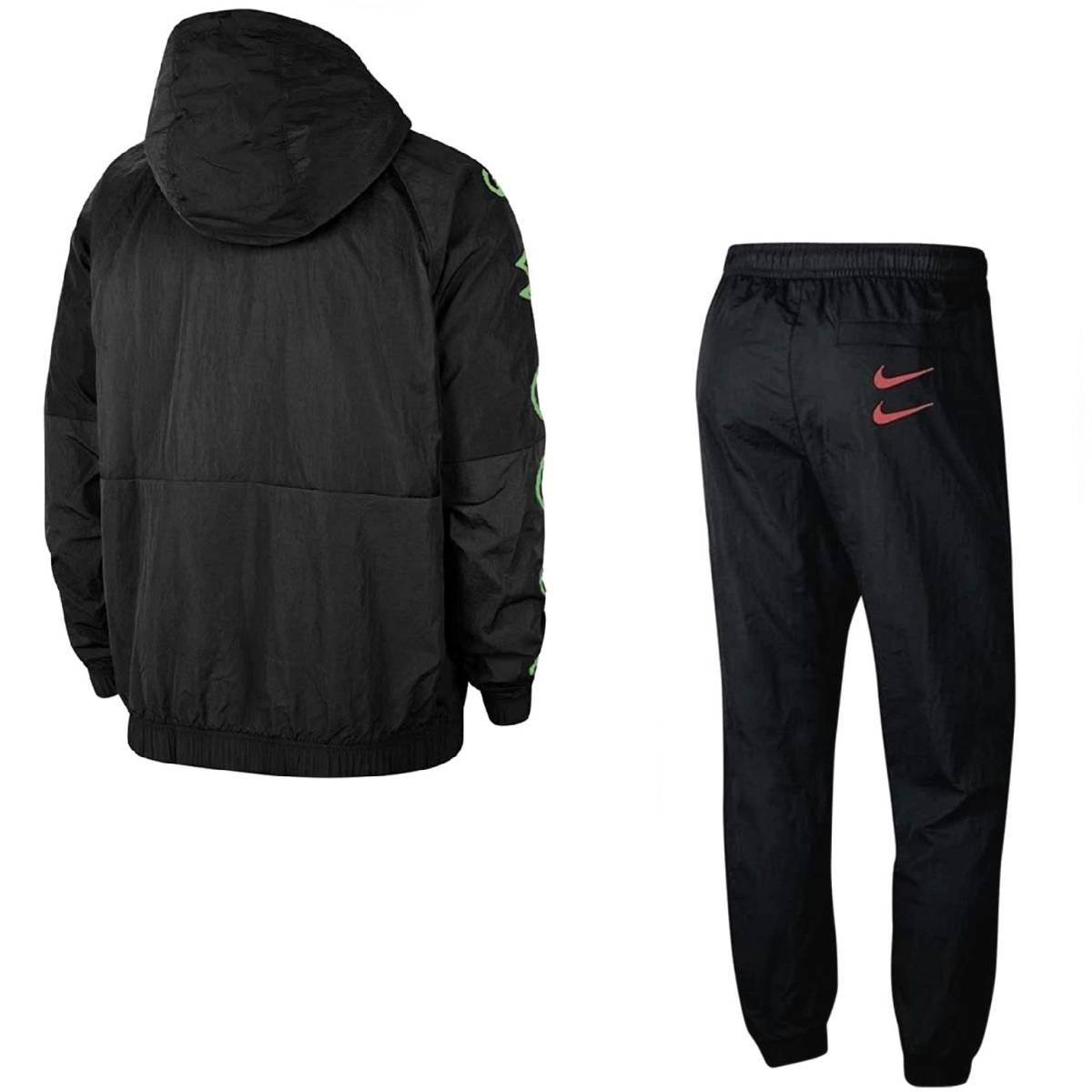 超爆安 SETUP SWOOSH NSW NIKE Mサイズ 新品 ブラック/グリーン/レッド