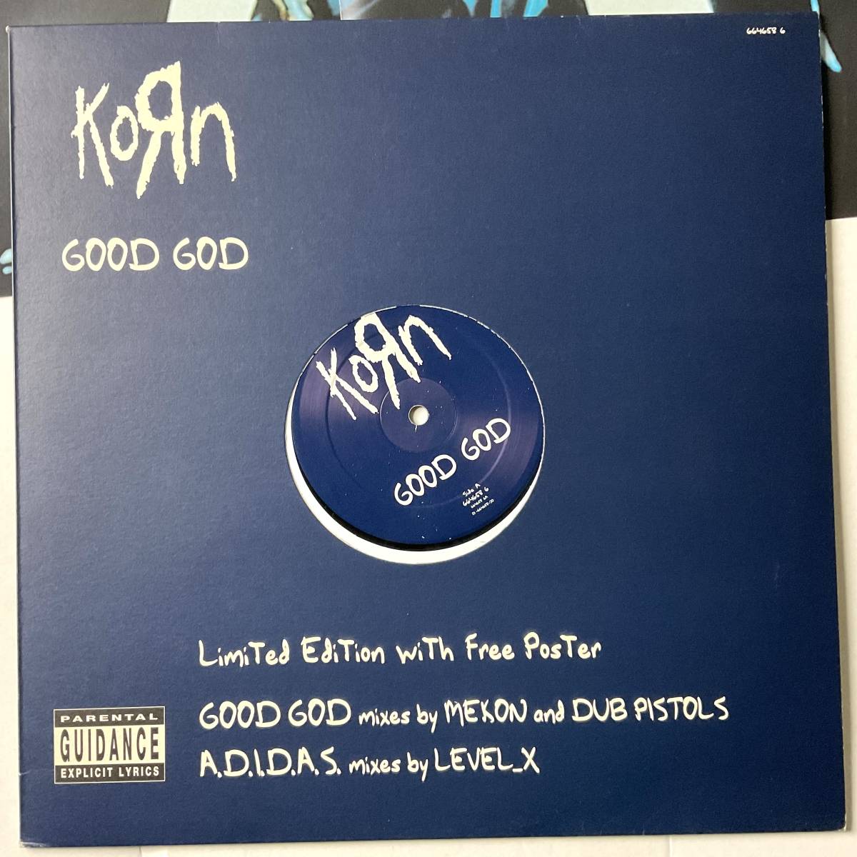 未使用 限定盤 レコード KORN GOOD GOD Limited Edition With Poster UNPLAYED_画像2