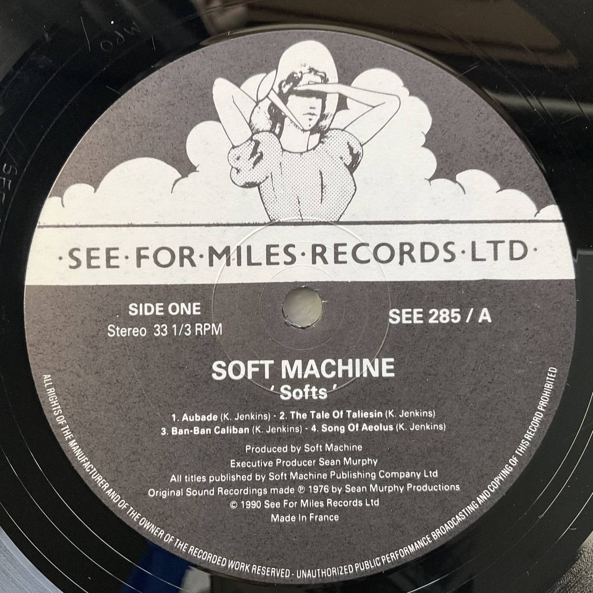 激レア フランス SEE FOR MILES盤 SOFT MACHINE Softs SEE285 ソフトマシーン レコード LP 美盤_画像4