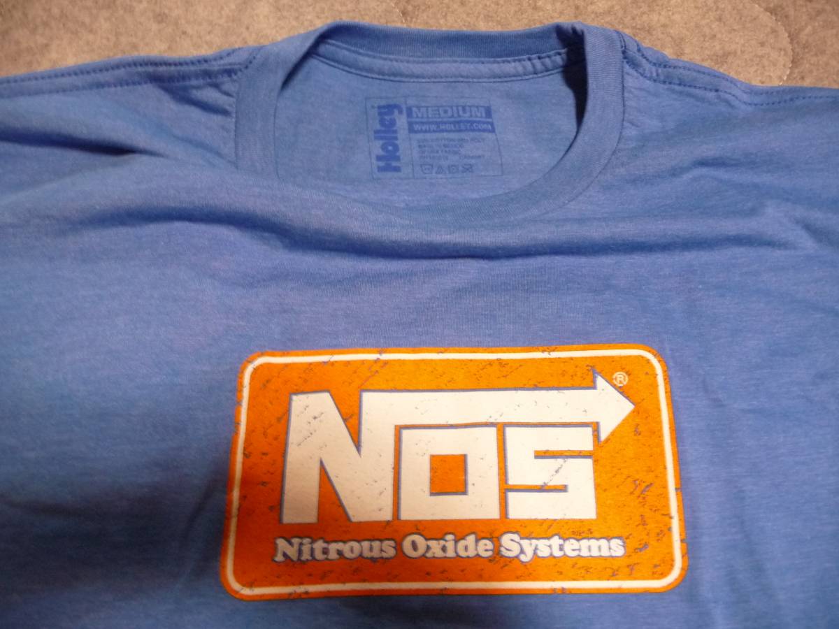 今季ブランド NOS ニトロタンクボトルボンベTシャツMサイズ青色限定1着 Tシャツ