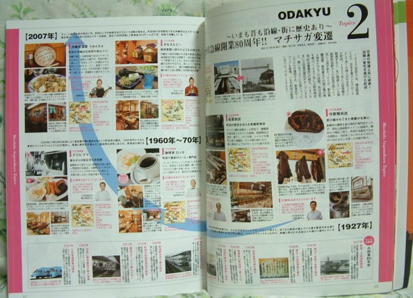 小田急線開業(yè)80年!マチサガ変遷です