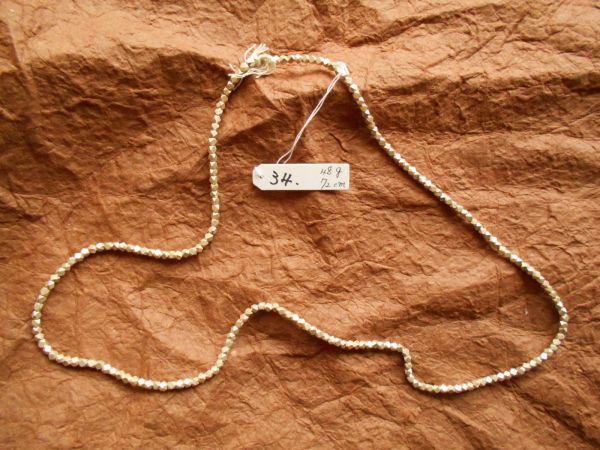KAREN NECKRACE ネックレスNO34.72 cm48 g ミャンマー ビルマ カレン族シルバー 刻印 オリジナル 銀975以上 金属加工・彫金