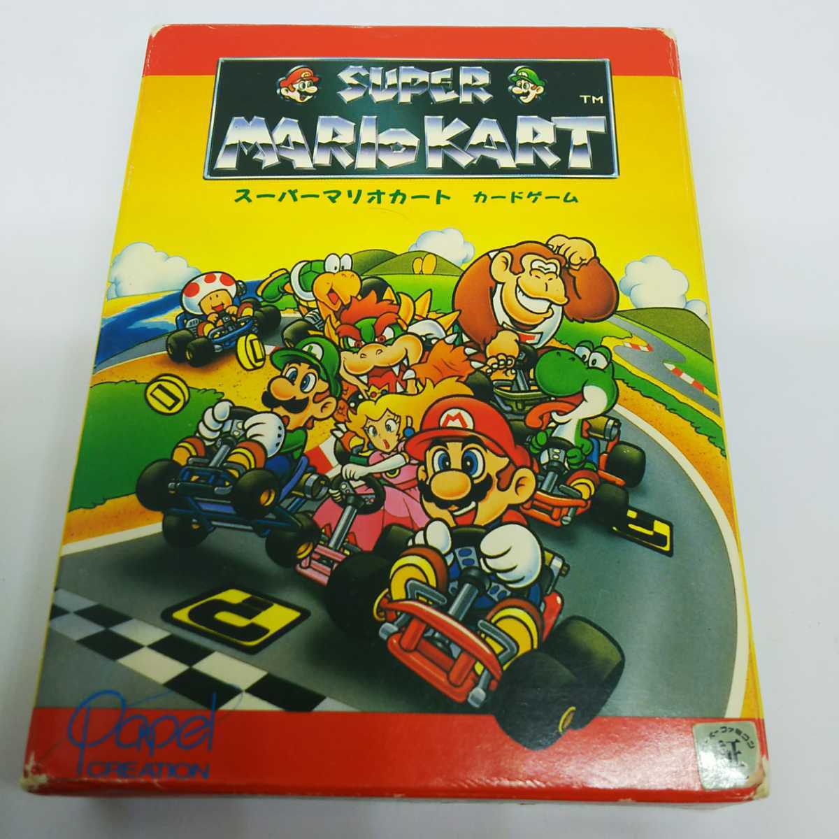 任天堂 スーパーマリオカート カード・ゲーム Nintendo SUPER MARIOKART バベルクリエイション 当時物 希少 ボードゲーム テーブルゲーム