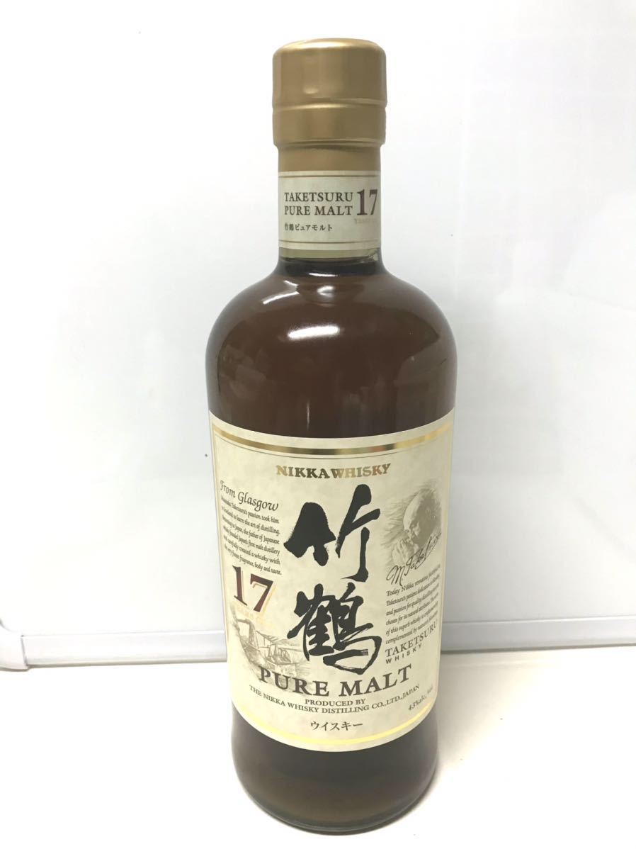 未開栓】ウイスキー ニッカ NIKKA 竹鶴 17年 700ml 43% - www