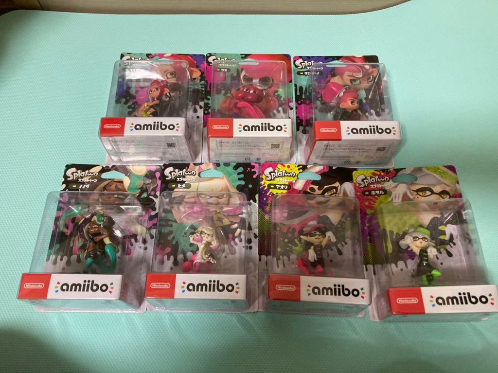 人気スポー新作人気スポー新作amiibo スプラトゥーン 7体セット