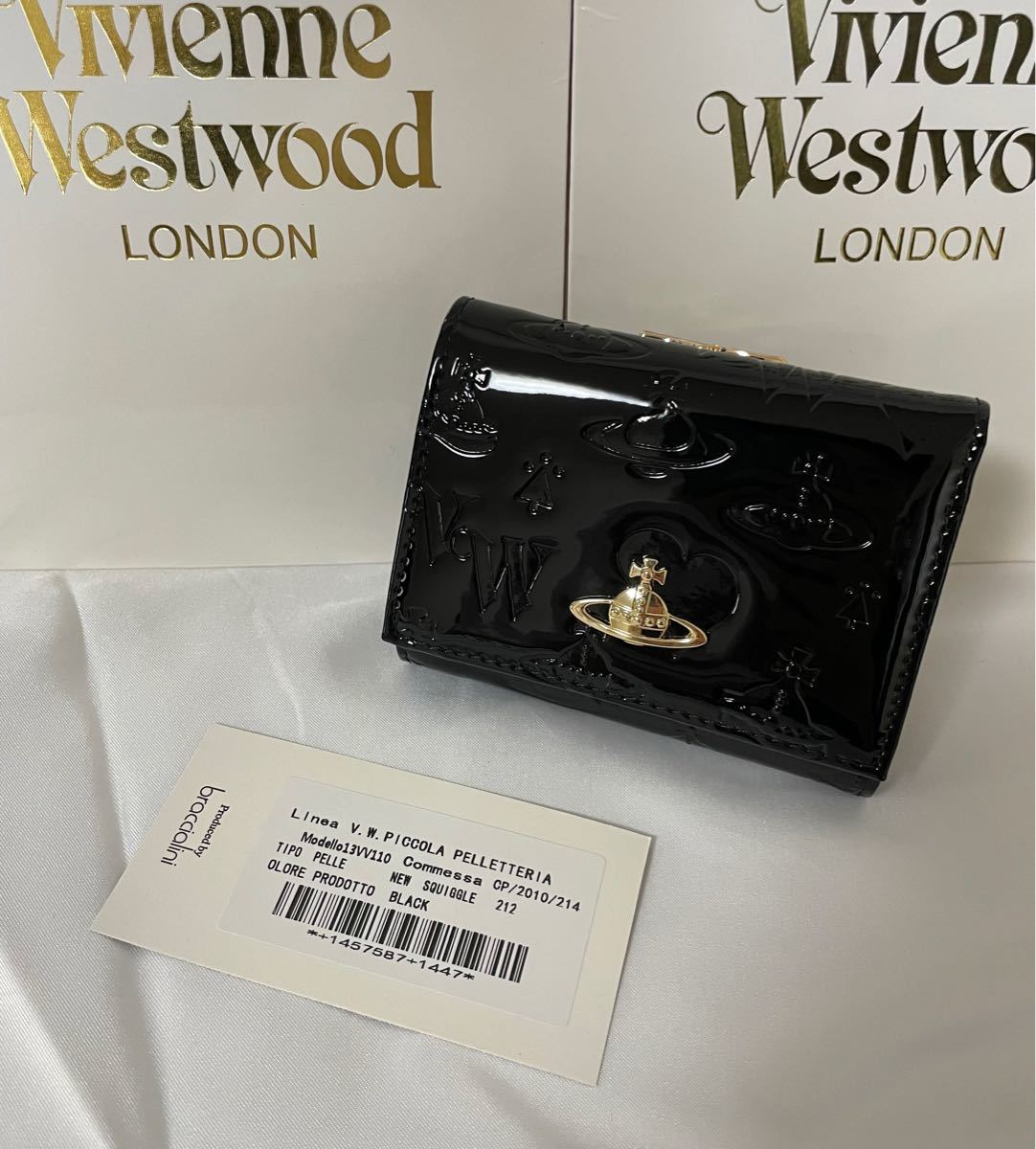 ヴィヴィアンウエストウッド Vivienne Westwood 三つ折り財布 ミニ