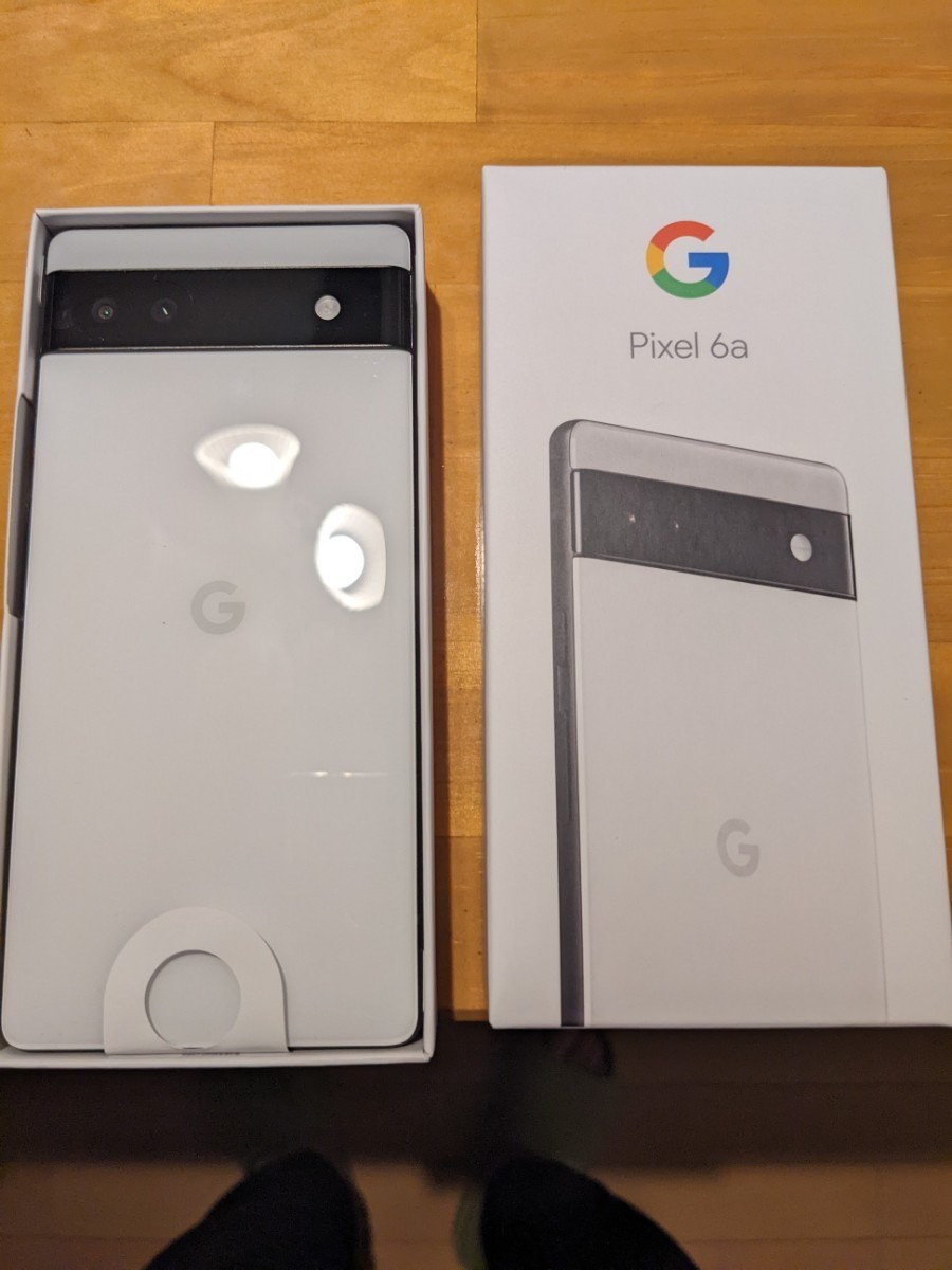 新品 未使用 Google Pixel 6a チョーク chalk ホワイトsimフリー版 128GB グーグル ピクセル6a