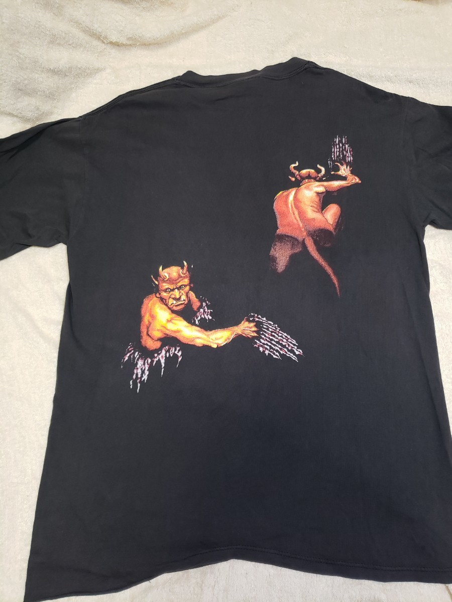 当時物 メガデス Tシャツ 半袖 METALLICA Megadeth 1991 ビンテージ バンドT ベビーメタル
