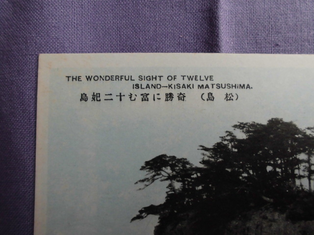 T38　歌の松嶋　絵葉書　ポストカード_画像5