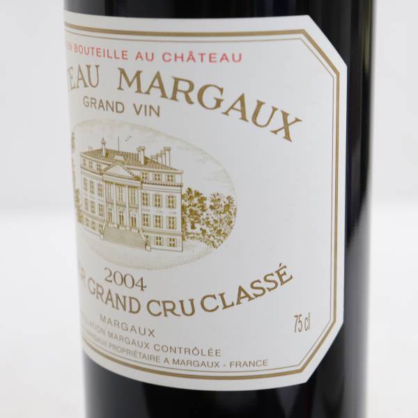CHATEAU MARGAUX(シャトー マルゴー)2004 13% 750ml S22I090142 CHATEAU MARGAUX(シャトー マルゴー)2004 13% 750ml S22I090142