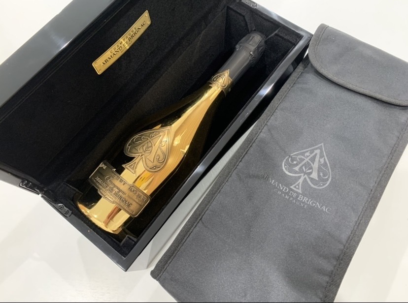 美品】アルマンド ブリニャック ゴールド シャンパン 750ml 12.5% 箱