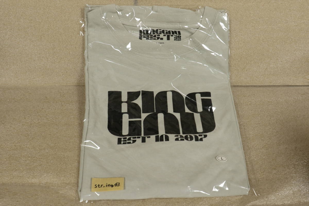 新品 King Gnu Tシャツ FES.TEE 2022 Lサイズ グッズ_画像1