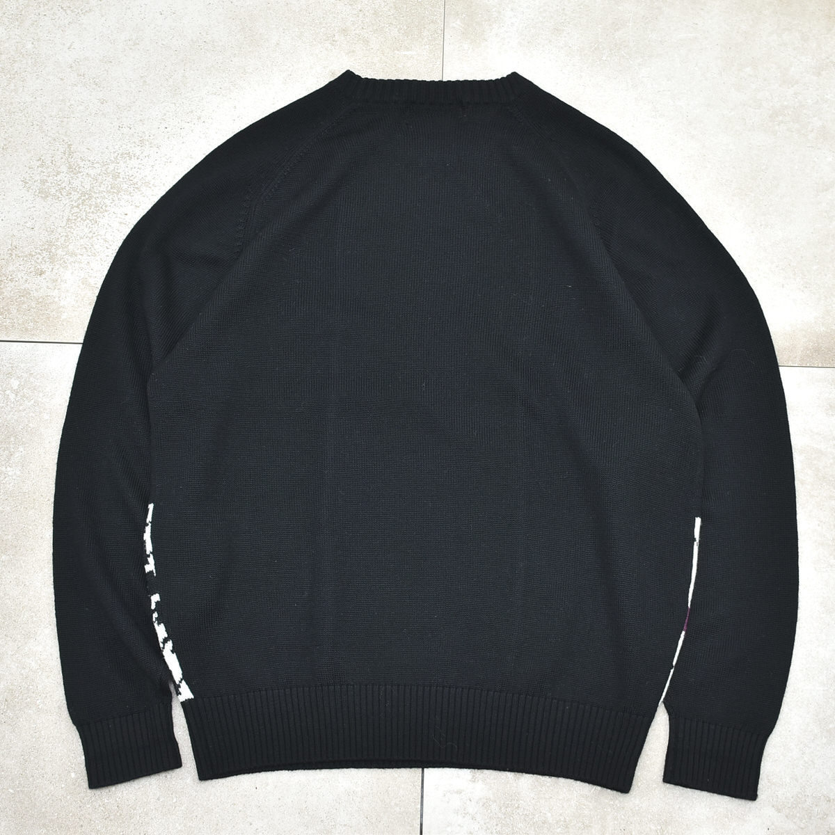 Argyle & Dogstooth panel design sweater мужской LL размер a-ga il & тысяч птица .. panel образец высокий мера 