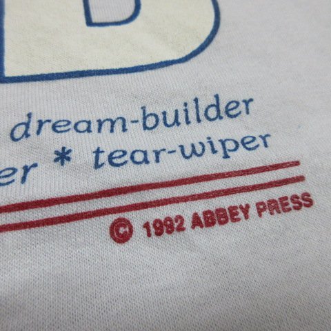 90s USA製　Tシャツ 2XL DAD　大きい　BIG　プラチナム　50/50 　ヴィンテージ　アメリカ古着　sy2451_画像6