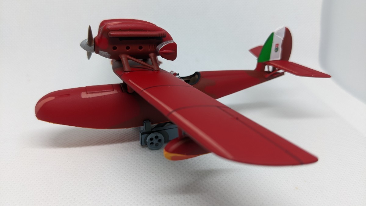 プラモデル 紅の豚 サボイアS 21 試作戦闘飛行機 1/72 塗装済 プラモデル 紅の豚 サボイアS 21 試作戦闘飛行機 1/72 塗装済
