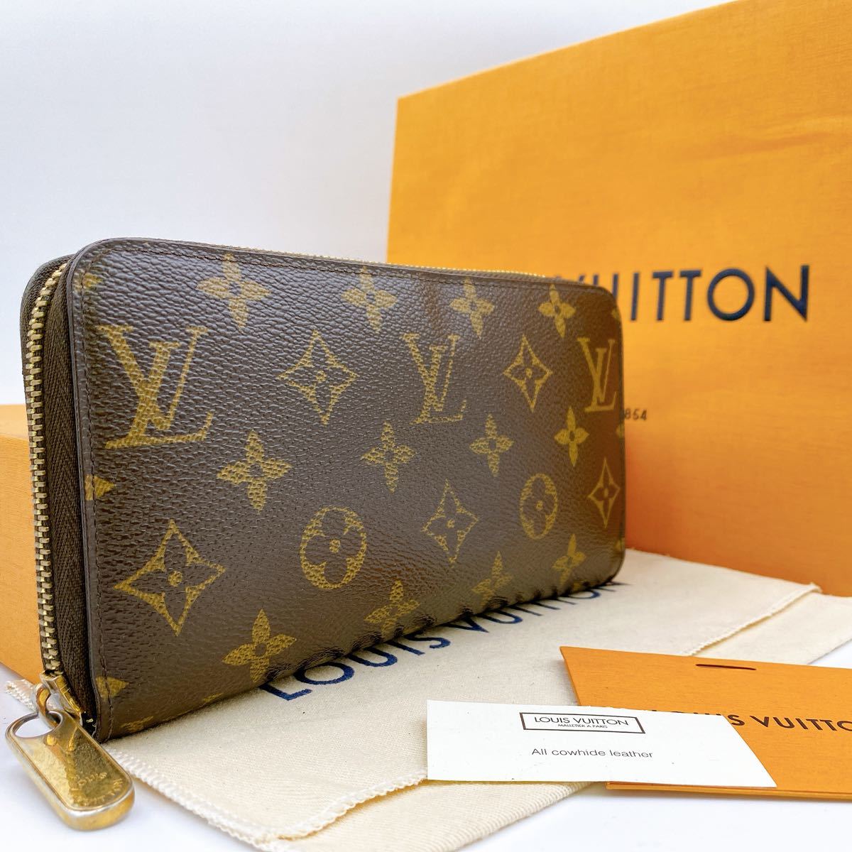 A700【正規品】LOUIS VUITTON ルイヴィトン モノグラム ジッピー
