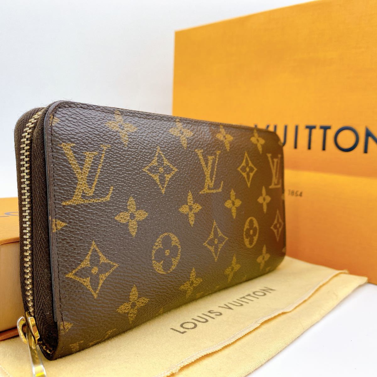 A772【極美品】LOUIS VUITTON ルイヴィトン モノグラム ジッピー