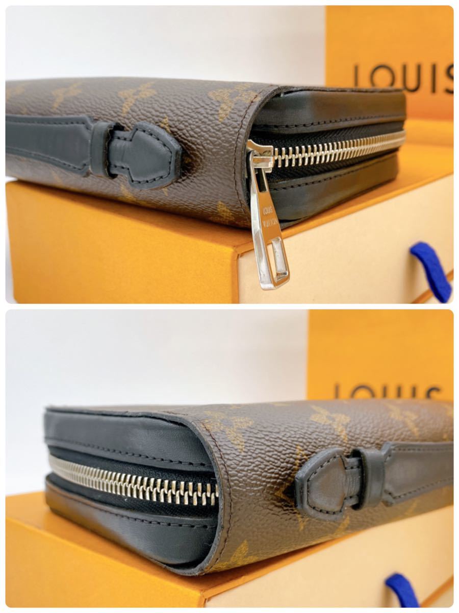 A775【極美品】LOUIS VUITTON ルイヴィトン モノグラム　マカサー　オーガナイザー　ジッピーXL ラウンドファスナー　M61506/CA3107