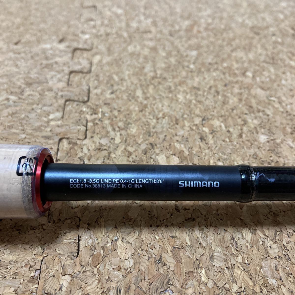 シマノ 17 セフィアCI4+ S806ML-S 超美品 エギングロッド ソリッド
